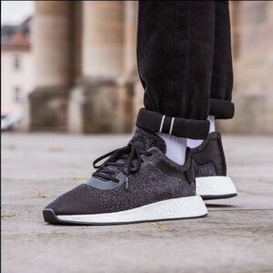 Men’s Adidas WH NMD R2 “Wings + Horns” : Black